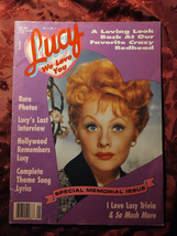 LUCY WE LOVE YOU 1989 Lucille Ball Special Memorial magazine - $12.96