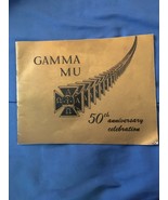 1951 Lawrence, Kansas University Gamma Mu 50th Anniversary Soft Cover *N... - €11,20 EUR