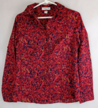 Coldwater Creek Women&#39;s Floral Button Up Blouse Size XS - $19.39