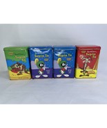 Looney Tunes Tin Surprise Russell Stove Daffy Duck Tweety Bird Taz Box 4... - $19.87