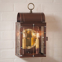 Toll House Wall lantern light in Antique Copper - $319.50