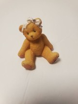 Avon Exclusive ENESCO 1998 JUNE P Hillman Cherished Teddies Teddy Bear Figurine  - £4.78 GBP