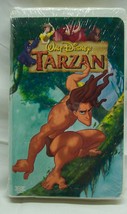 Vintage Walt Disney Tarzan Animated Movie Vhs Video New In Shrinkwrap - £15.80 GBP