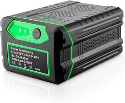 80V Replacement For Greenworks Pro 80V Battery, 3.0Ah Lithium-Ion Batter... - $196.99