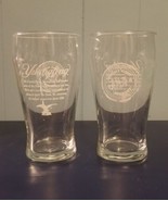 2x Yuengling Beer Pint Glass 185 Years America&#39;s Oldest Brewery 5.75&quot; Tall - £9.87 GBP