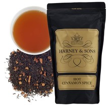 Harney &amp; Sons Hot Cinnamon Spice Black Tea, with Orange Peel, Cinnamon, and - £38.44 GBP