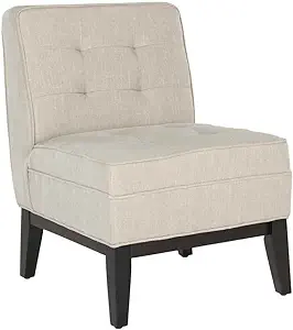 Safavieh Mercer Collection Alexa Ivory Linen Armless Club Chair - $382.99