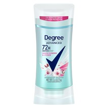 Degree Advanced Antiperspirant Deodorant 72-Hour Sweat &amp; Odor Protection White F - £13.58 GBP