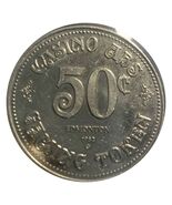 1991 CASINO ABS $.50 GAMING TOKEN Edmonton Alberta CL39 - $5.92 CAD