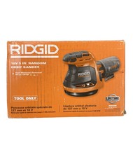 Open Box - Ridgid R8606B 18V Cordless 5&quot; Random Orbit Sander (Tool Only) - £51.95 GBP