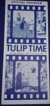 Vintage Tulip Time Holland Michigan Official Program 1968 - $5.99