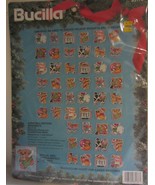 Bucilla Christmas Critters Ornaments  Perforated Plastic Cross Stitch Ki... - £19.63 GBP