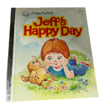 Vintage - A Happy Day Book - Jeff&#39;s Happy Day 1984 Printing 3710 - £4.63 GBP