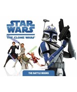 Star Wars: the Clone Wars Ser.: The Battle Begins by Rob Valois (2008,... - $328.07 MXN