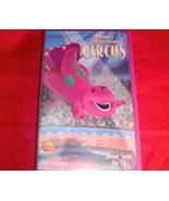 Lyrick Studios VHS Barney Super Singing Circus Tape Kids Children Movie - £7.04 GBP