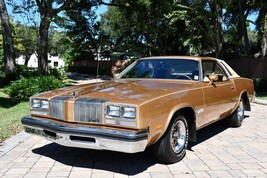 1977 Oldsmobile Cutlass gold | 24x36 inch poster | classic car - $22.43