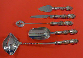 Lucerne by Wallace Sterling Silver Cocktail Party Bar Serving Set Custom Made - £264.34 GBP