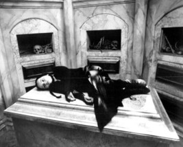 Addams Family 1991 Christina Ricci as Wednesday lying on tombstone 24x30 poster - £23.22 GBP