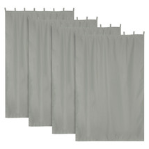 54"X84" Outdoor Curtain Panel Drape Uv30+ Patio Pergola Garden Pavilion 4 Pack - £78.17 GBP