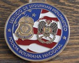 DOS DSS Diplomatic Security Service US Embassy Bolivia Challenge Coin #160W - $64.34