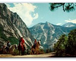 Mist Falls Kings Canyon National Park California CA UNP Chrome Postcard Z3 - $2.92