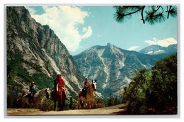 Mist Falls Kings Canyon National Park California CA UNP Chrome Postcard Z3 - £2.28 GBP