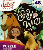 DreamWorks Spirit Untamed - Stay Wild - 48 Pieces Jigsaw Puzzle - £8.56 GBP