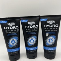 3 x Schick Hydro Sense Hydrate Shave Cream with Olive Oil 6 oz. - $18.79