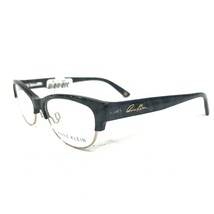 Anne Klein AK 5008 001 MARBLE Eyeglasses Frames Gray Black Gold Rim 52-1... - £29.12 GBP