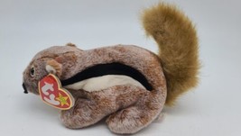 CHIPPER the Chipmunk Ty Beanie BABY w/Tag – Rare 1999 Original EUC - £28.25 GBP