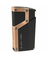 Lotus Czar Quad Torch Cigar Lighter Black Matte &amp; Copper - LBL14030 - $48.95
