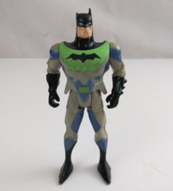 Vintage 1995 Kenner DC Comics Green Gray &amp; Blue Batman 4.75&quot; Action Figure - £3.02 GBP