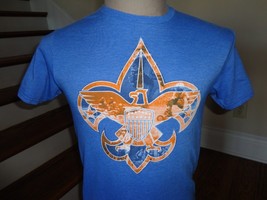 Blue Boy Scouts of America Insignia 50-50 T-Shirt Adult M Very Nice Cond... - $19.75