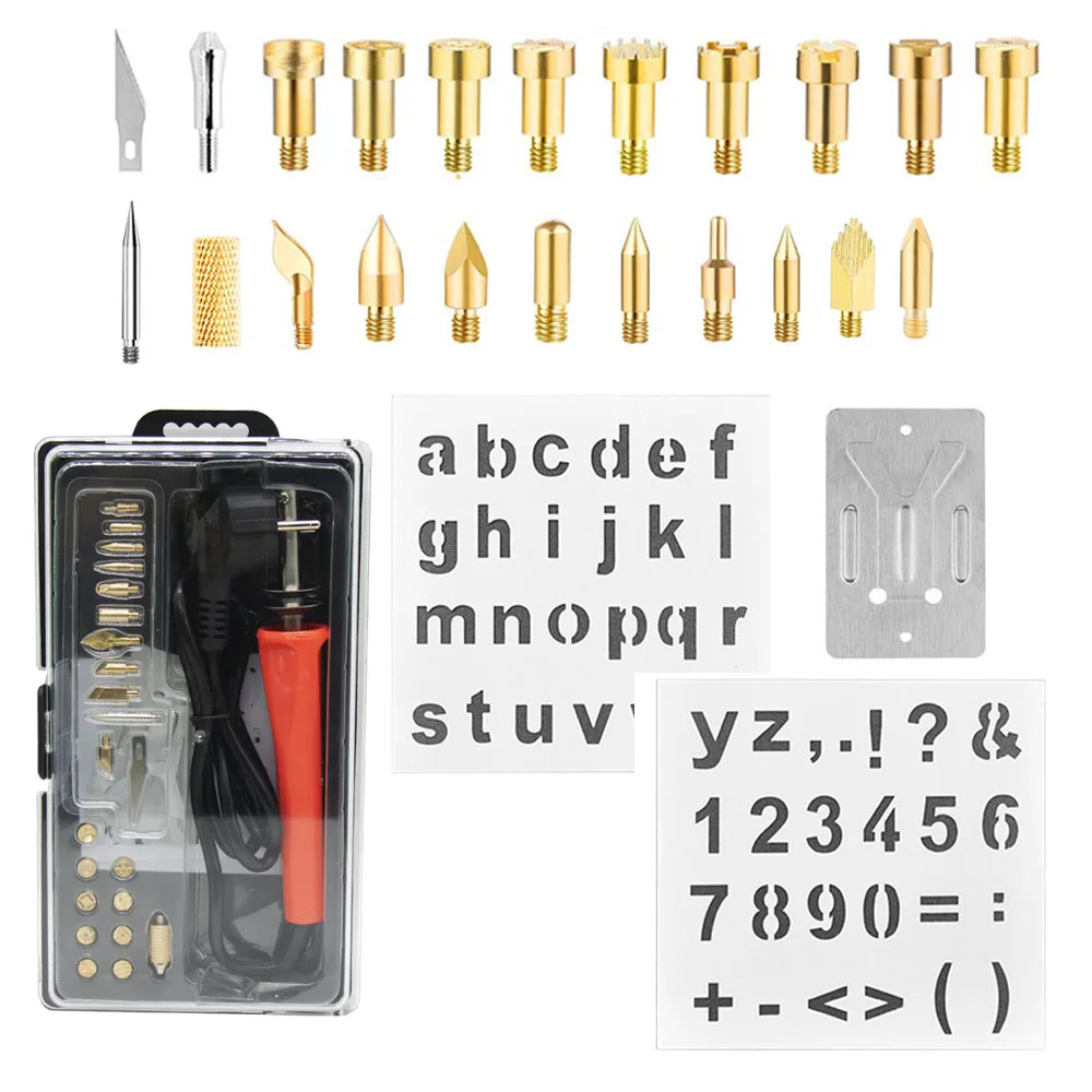 Electric Soldering  30W  Engraving Electronic Repair Weld  for  Grain ing Leathe - £180.46 GBP