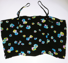 BP Nordstrom spring summer floral Spaghetti Strap Shirt NWT Women&#39;s  Size 1X - £3.73 GBP