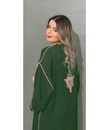 Moroccan Caftan, long dress, handmade, Muslim dress - $180.53 CAD