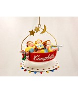 Campbell s Christmas Tree Ornament, Vintage 1993, Kids Asleep in Soup Bo... - €16,97 EUR