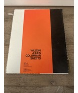 Wilson Jones Accounting Sheets 6 Columnar 11x14 35 Unused Loose Sheets - €16,99 EUR