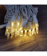 Lot of 2- Philips Mini Christmas String Lights Warm White Wire 60 Bulbs ... - $309.48 MXN