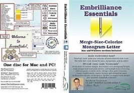 Embrilliance Essentials Machine Embroidery Software - £106.53 GBP