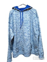 Badger - Blend Polyester Fleece Performance Hooded Sweatshirt - 1463. Blue - £8.95 GBP