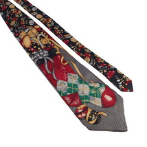 CC Hughes Mens Necktie Tie Vintage Christmas Stocking Work Office Dad Gift - £21.07 GBP