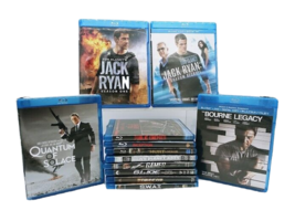 Lot of 12 Military Action SPY Blu-Ray Dvd&#39;s - £28.02 GBP