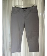 Gloria Vanderbilt Gray Cropped Pants SZ 6 - $15.88