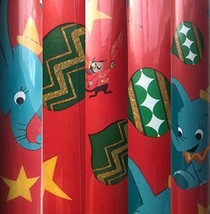 2 Rolls Dumbo Christmas Gift Wrapping Paper 40 sq ft Total - £19.77 GBP