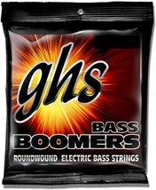 GHS 3140 Bass Boomers Round Wound, 45-100 Medium Scale - $25.99