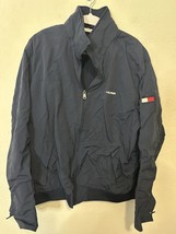 Vintage Tommy Hilfiger Blue Full Zip Windbreaker Jacket Size XL - $29.99