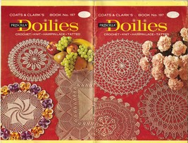 Vintage Crochet Knit Tatting Priscilla Christmas Doilies Hairpin Lace Patterns  - £10.16 GBP