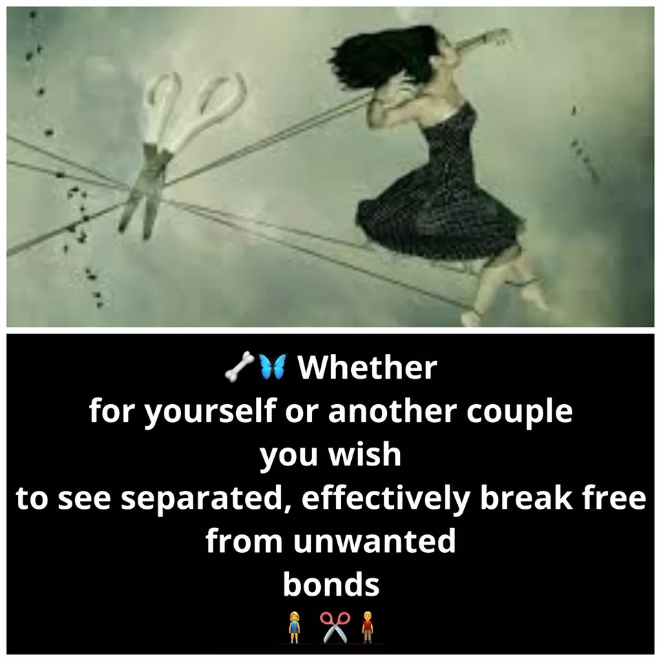 ✂️ Spiritual Cord Cut Removal Spell Unbinding Break Romantic/Emotional Ties - $28.25