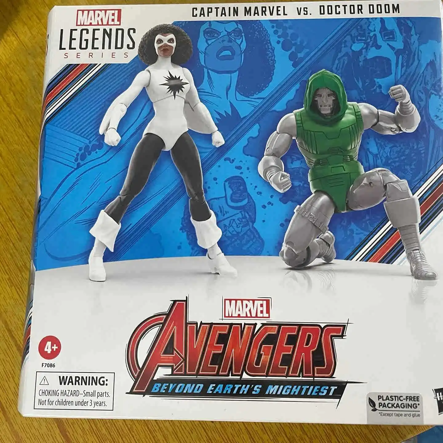 Original Marvel Legends Victor Von Doom Captain Marvel Monica Anime Figu... - £102.39 GBP+